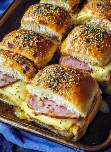 Ham and Swiss Sliders