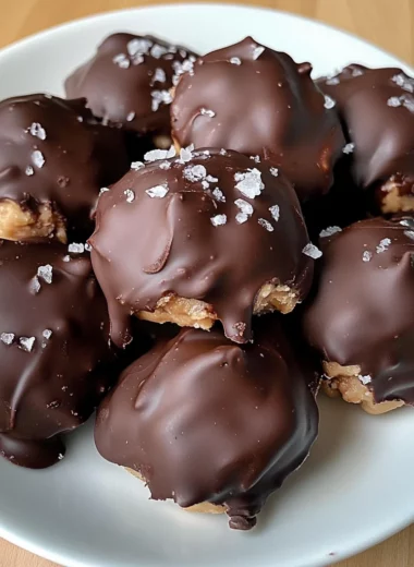 High Protein Frozen Peanut Butter Greek Yogurt Bites