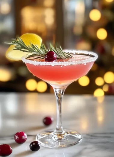 Holiday Lemon Drop