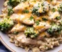 Irresistible Crockpot Creamy Broccoli Cheddar Chicken Delight