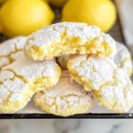 Lemon Crinkle Cookies