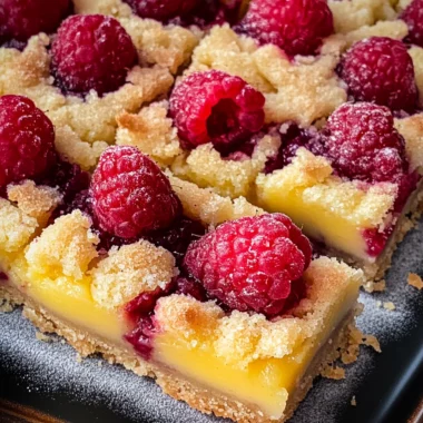 Lemon Raspberry Bars