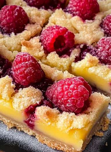 Lemon Raspberry Bars