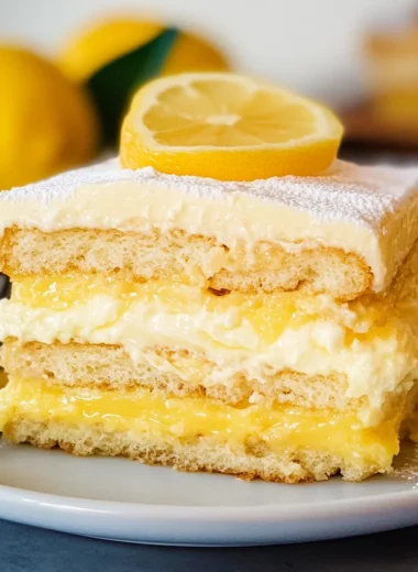 Lemon Tiramisu