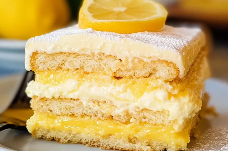 Lemon Tiramisu