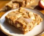Maple Glazed Apple Blondies