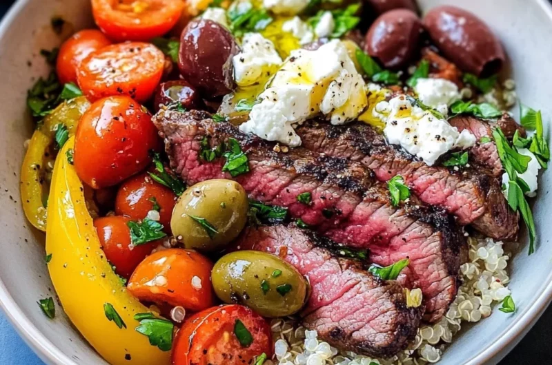 Mediterranean Steak Bowls: An Amazing Ultimate Dinner Recipe