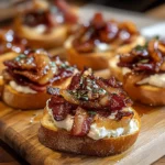 Million Dollar Bacon Crostini