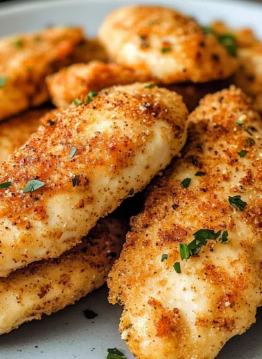 No Breading Air Fryer Chicken Tenders