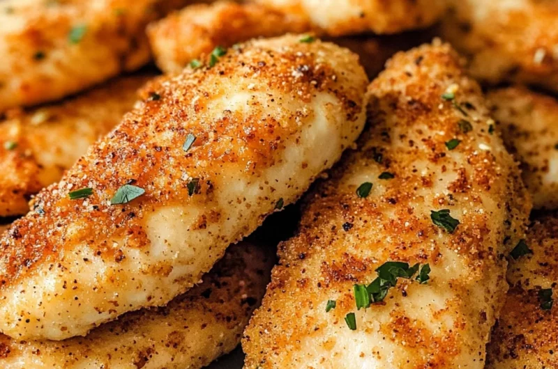 No Breading Air Fryer Chicken Tenders