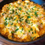 One Pot Low Carb Chicken Enchilada Skillet