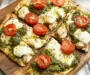 Pesto Chicken Flatbread: A Delicious and Easy Recipe for Dinner