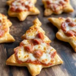 Puff Pastry Christmas Tree Pizza Bites