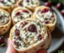 Savory Christmas Cranberry Roll Ups