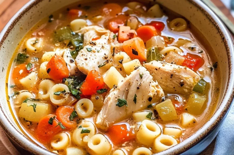 Sicilian Chicken Soup