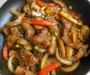 Sizzling Chinese Pepper Steak with Onions