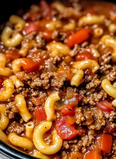 Slow Cooker Goulash