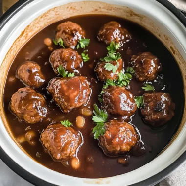 Slow Cooker Salisbury Steak Meatballs: Family-Friendly Comfort