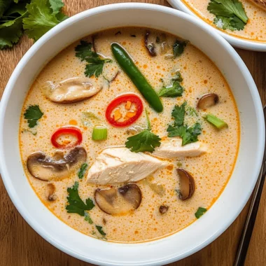 Slow Cooker Tom Kha Soup Recipe