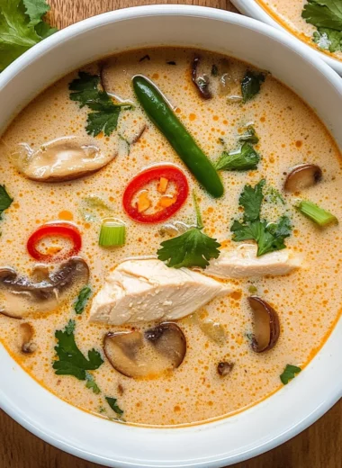Slow Cooker Tom Kha Soup Recipe
