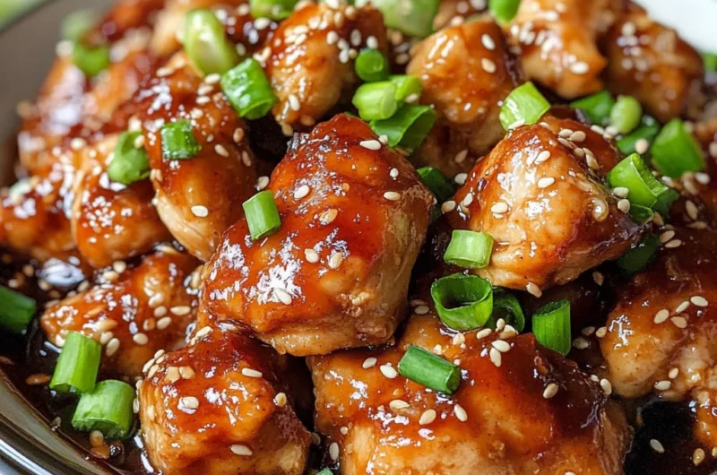 Spicy Ginger Chicken Delight