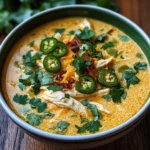 Spicy Jalapeño Popper Chicken Soup