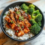 Sticky Chicken Bowls Recipe