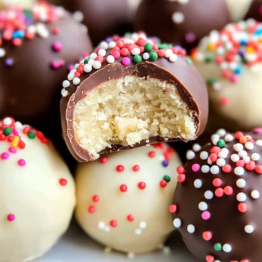 Sugar Cookie Truffles