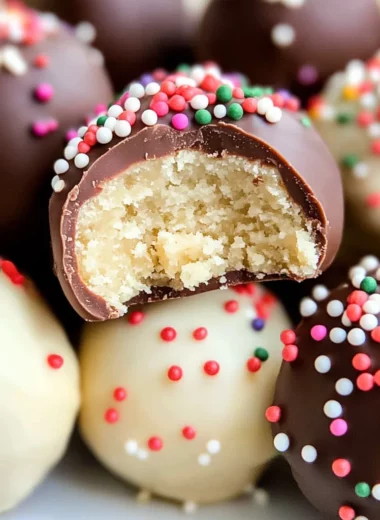 Sugar Cookie Truffles