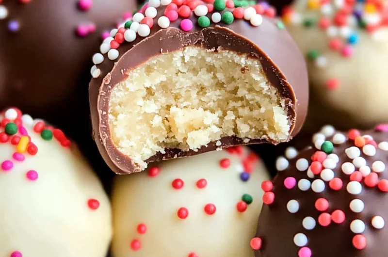 Sugar Cookie Truffles