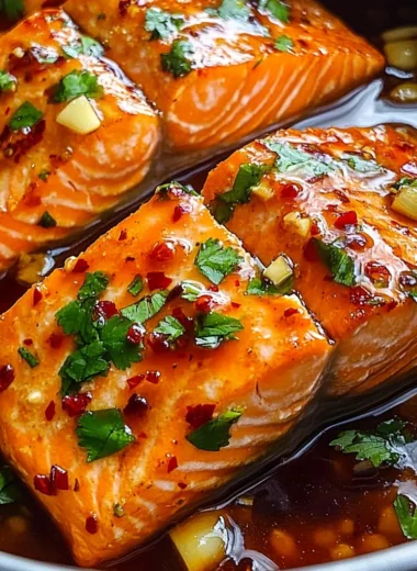 Sweet Chili Garlic Salmon