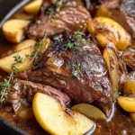 Tasty Apple Cider Braised Pork Shoulder