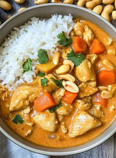 Thai Peanut Curry Recipe