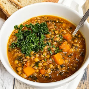 The Best Detox Crockpot Lentil Soup