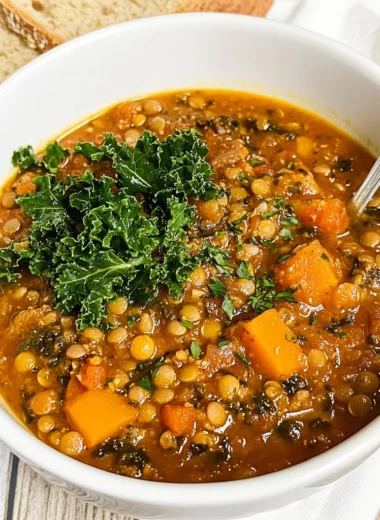 The Best Detox Crockpot Lentil Soup
