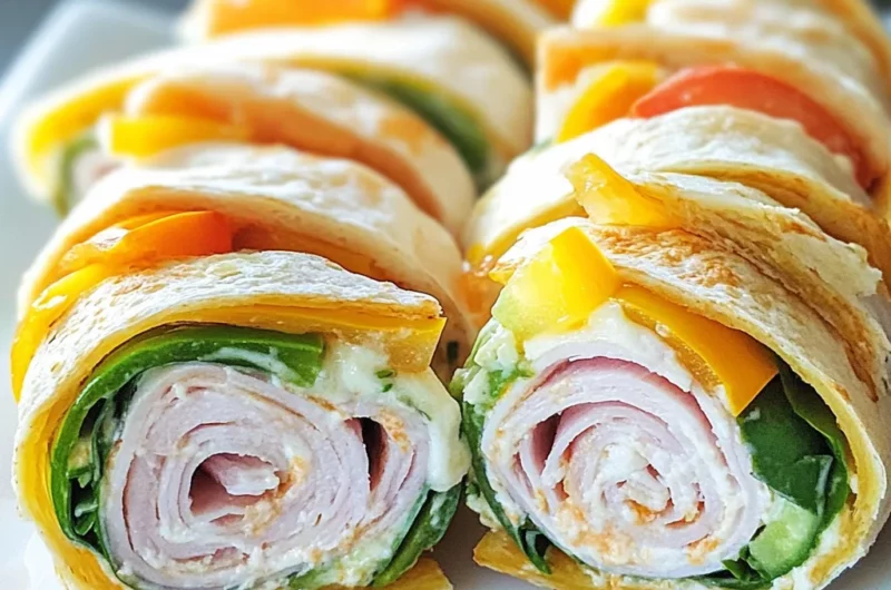 Turkey Cheddar Lunch Roll Ups: An Incredible Ultimate Recipe