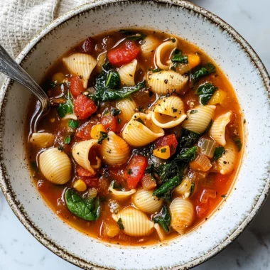 Vegan Minestrone Soup