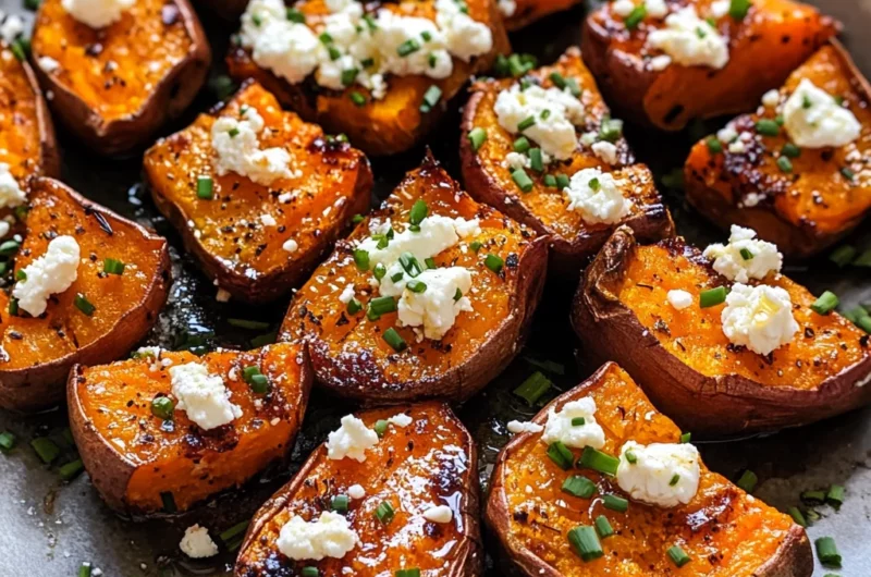 Best Baked Sweet Potato with Feta