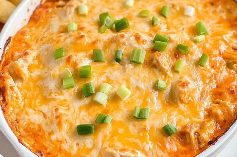 Buffalo Chicken Dip in the Oven