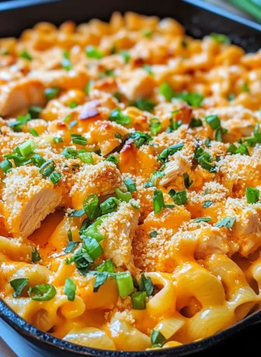 Buffalo Chicken Mac and Cheese
