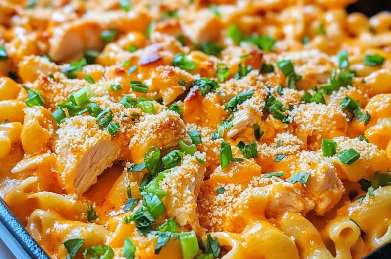 Buffalo Chicken Mac and Cheese