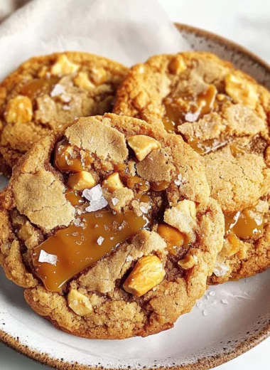 Butterfinger Caramel Crunch Cookies - Gooey & Crunchy Treats