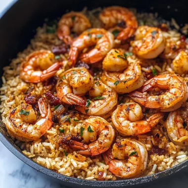 Cajun Shrimp and Rice Skillet