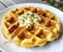 Cheddar Jalapeño Cornbread Waffles