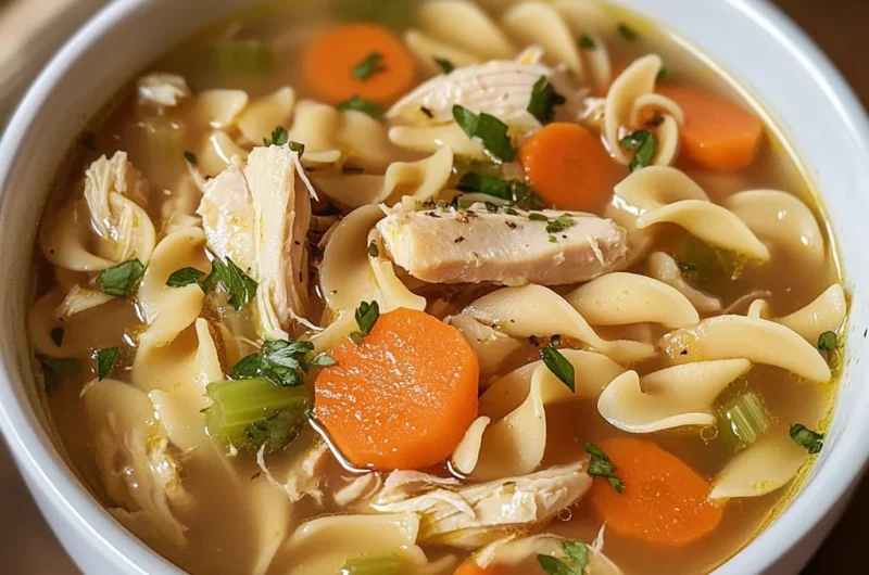 Chicken Noodle Soup Crock Pot Recipe