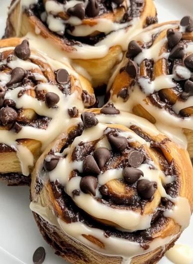 Chocolate Chip Cinnamon Rolls
