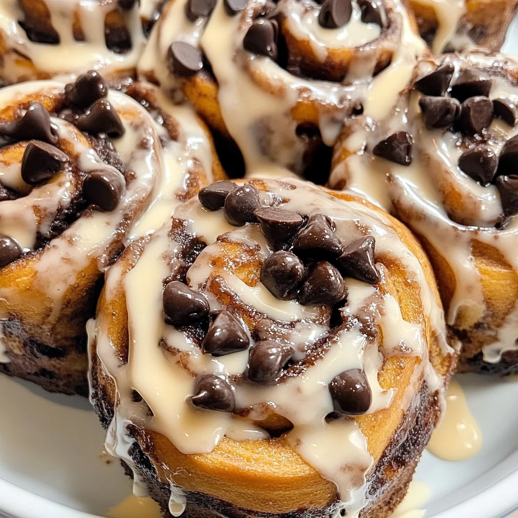 Chocolate Chip Cinnamon Rolls Chocolate Chip Cinnamon Rolls