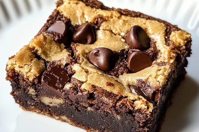 Chocolate Chip Cookie Brownies Recipe