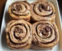 Chocolate Cinnamon Roll with Espresso Cream Cheese Icing