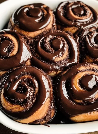 Chocolate Cinnamon Rolls